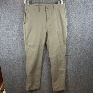 NWT Free Fly Mens Size 32x32 Smokey Olive Anchor Chino Athletic Pants $98